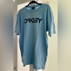 Oakley Stonewash Blue Short Sleeve Tee